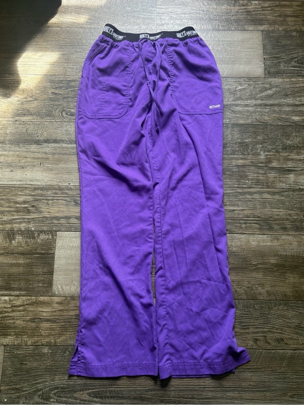 Grey's Anatomy Purple Drawstring Scrubs